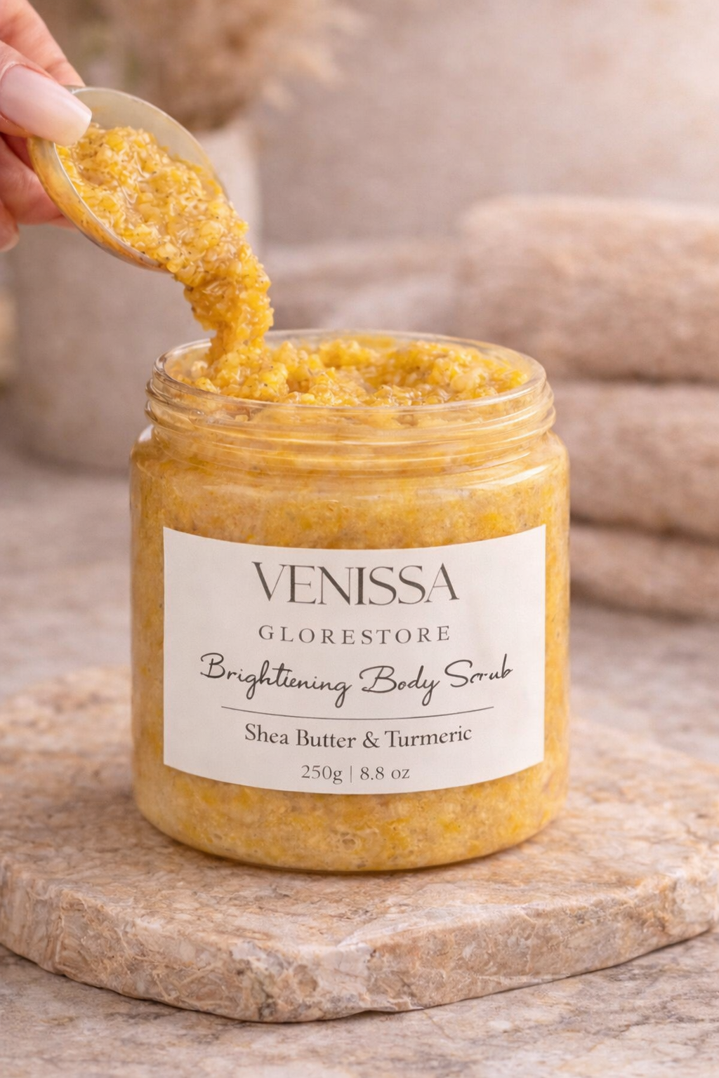 Brightening Body scrub